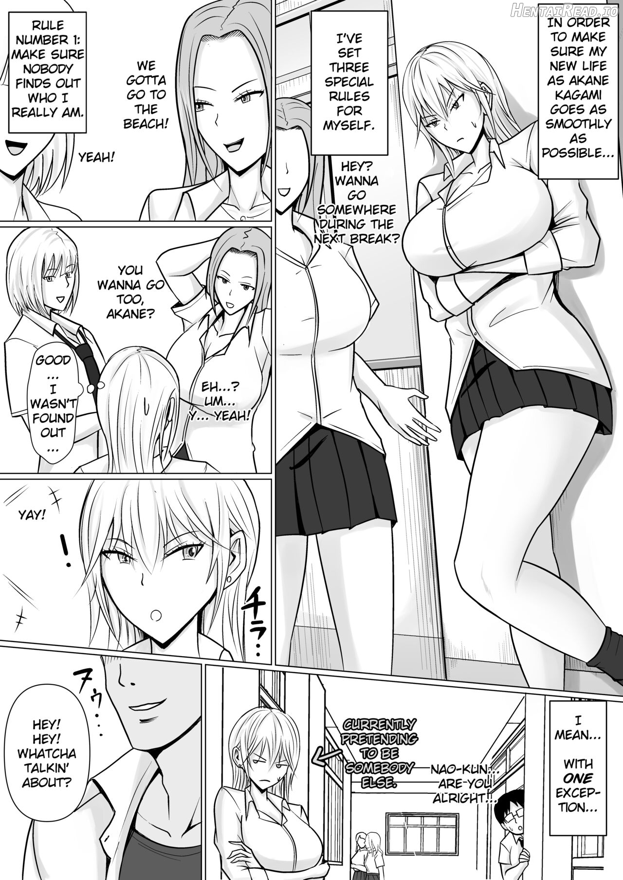 Class no Yankee Joshi ni Hyoui Chapter 1 - page 30