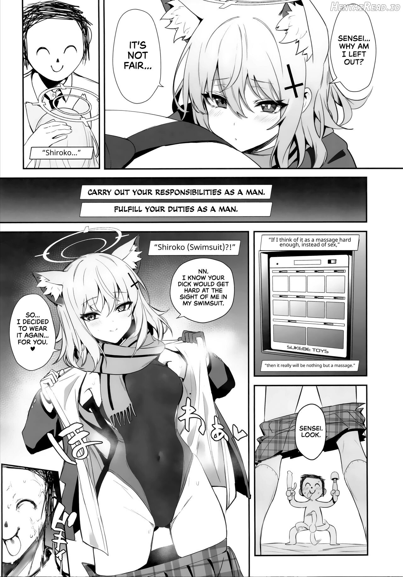 ByuruAka~Seiyoku Tuyotuyo Shiroko to Rabuho Ecchi~ Chapter 1 - page 10