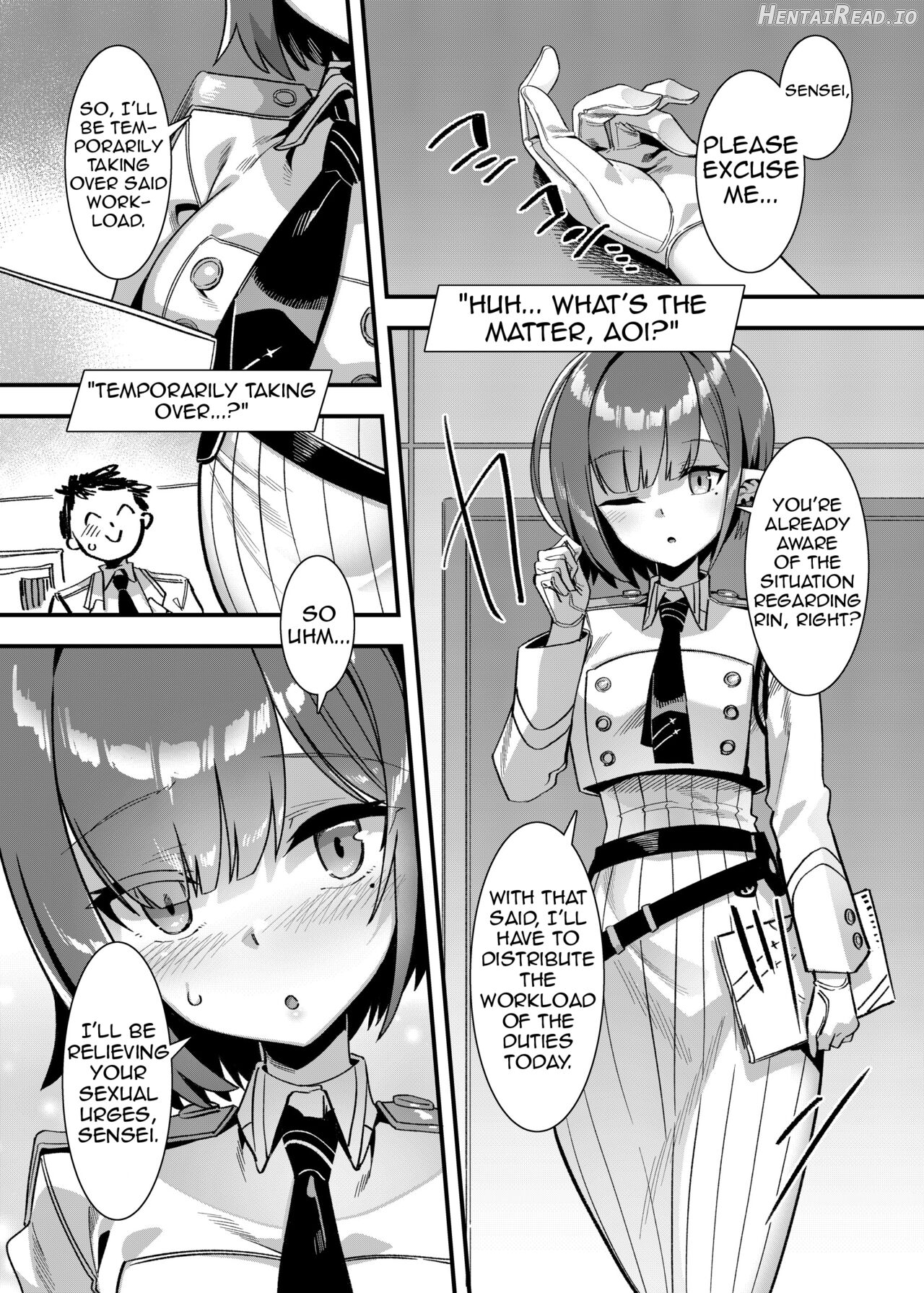 Schale no Seiyoku Shori Gyoumu with Oki Aoi Chapter 1 - page 2