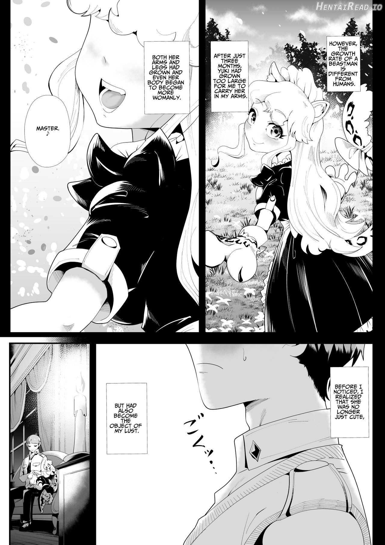 Kemokemo Loli Kyonyuu Maid Anata no Yuki-chan Dekiaiki Chapter 1 - page 7