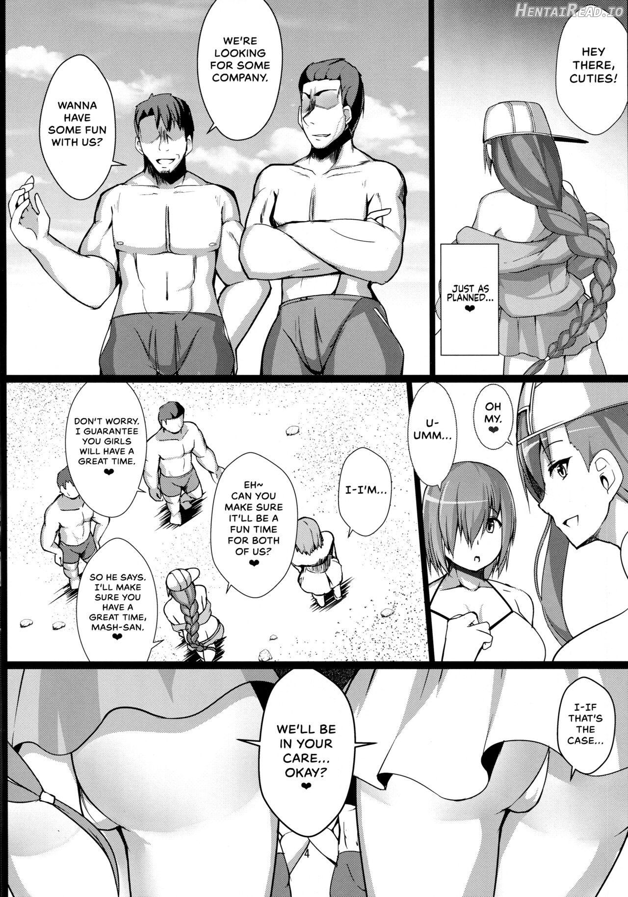 Kouhai Nanpa Beach Luluhawa Chapter 1 - page 3