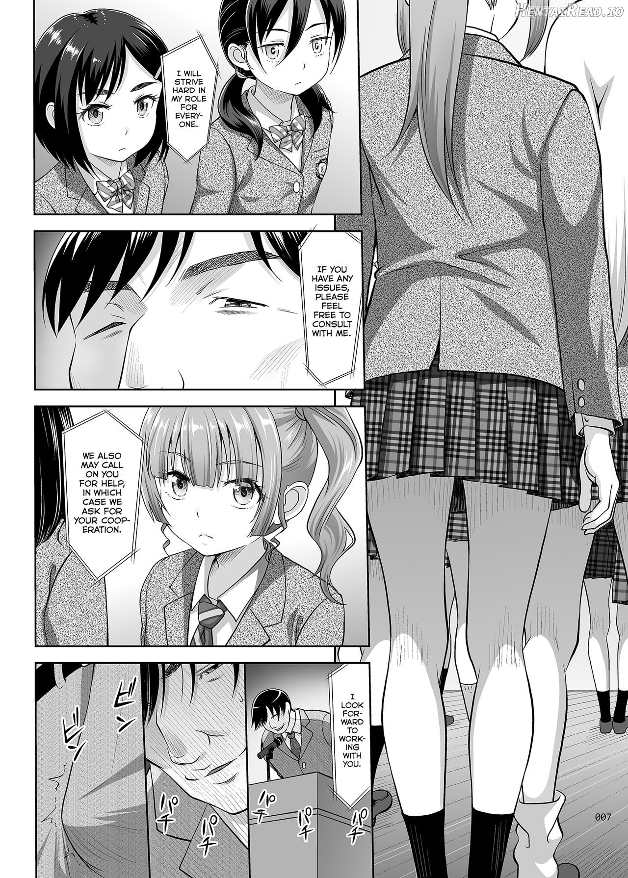 Seishidouin no Oshigoto 5 Hadaka de Narabete Mitara Omoinohoka Koufun Shitano de Tsumamikui Shite Shimatta Chapter 1 - page 6