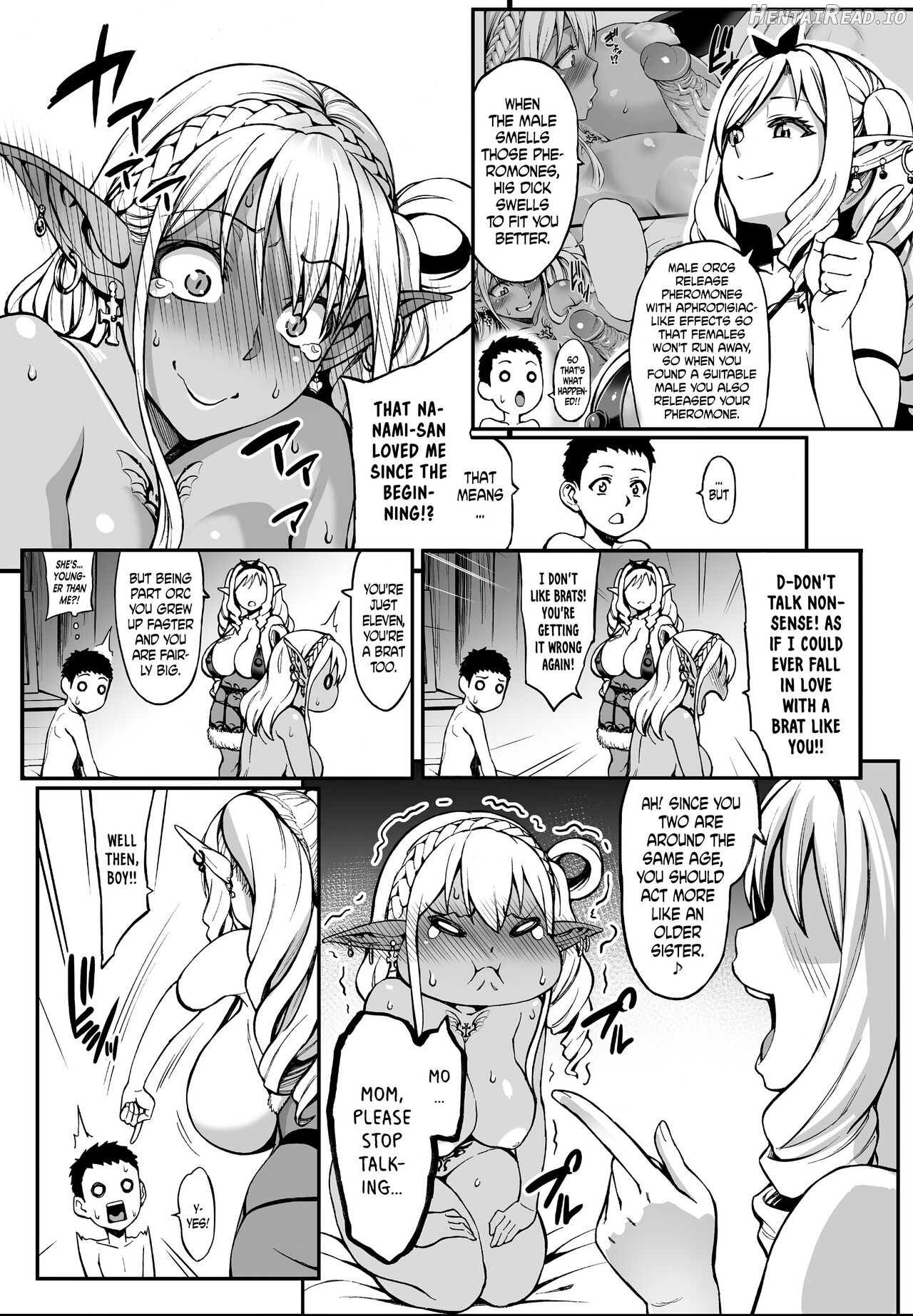 Houjou no Reizoku Elf ~Ingoku ni Ochiru Oyako~ (extra pages) Chapter 7 - page 27