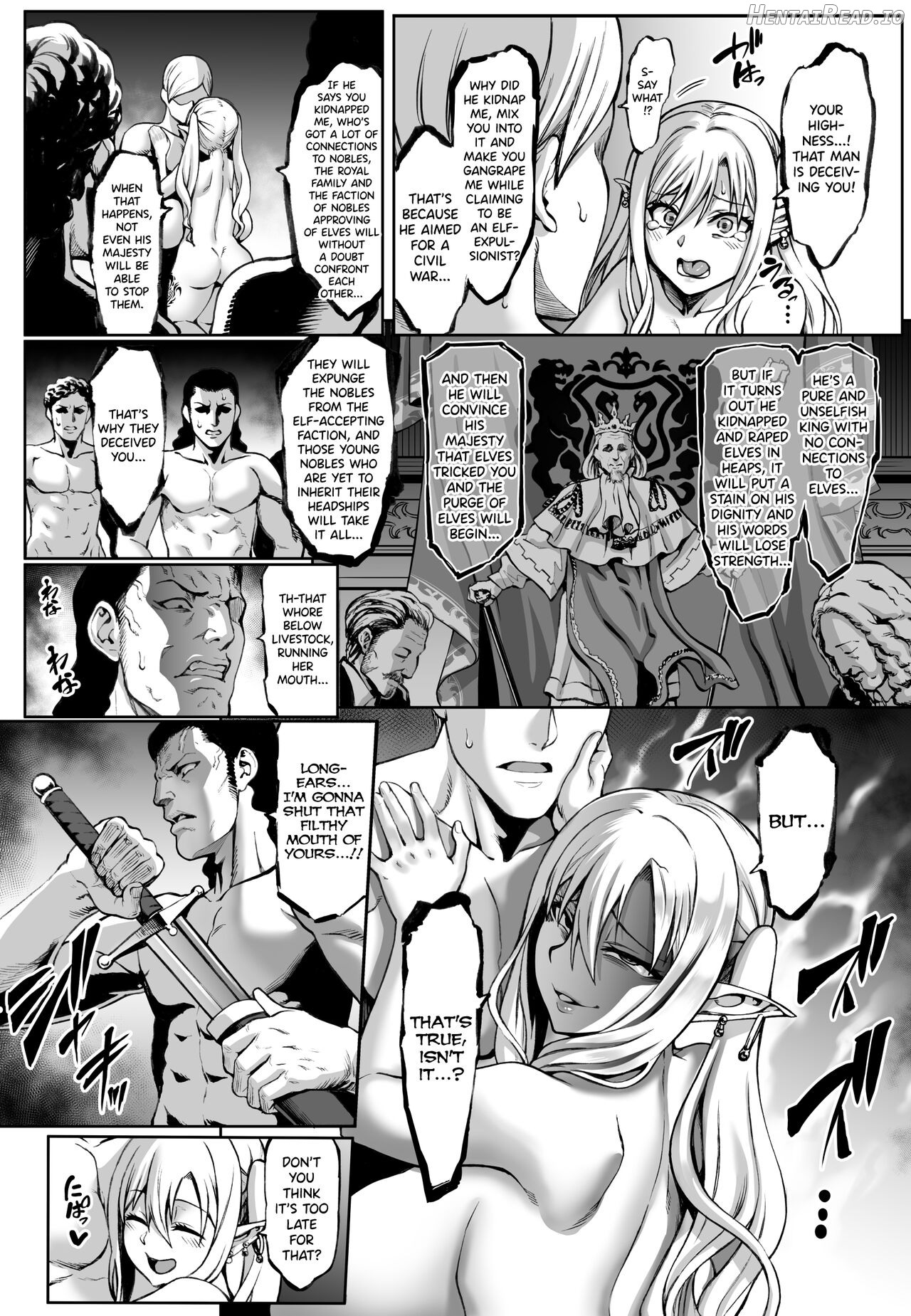 Houjou no Reizoku Elf ~Ingoku ni Ochiru Oyako~ (extra pages) Chapter 13 - page 28