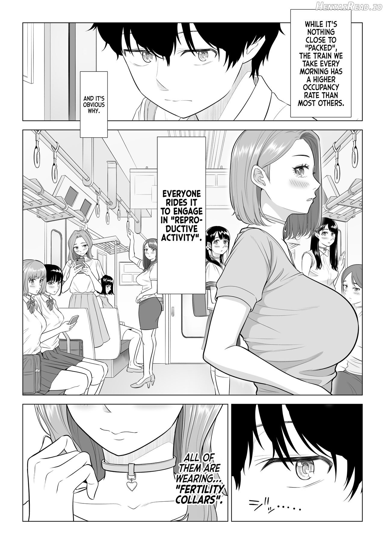 Dansei ga Kyokutan ni Sukunai Kono Sekai de wa, Seishi wa Kichou na Shigen desu. Chapter 1 - page 8