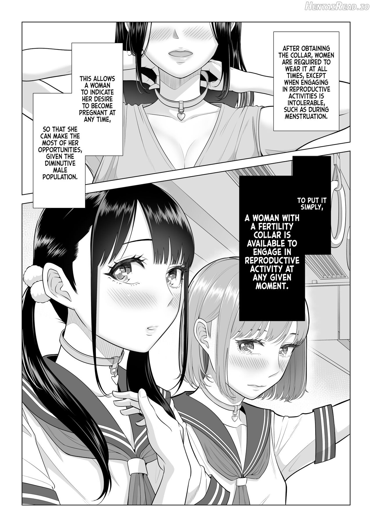 Dansei ga Kyokutan ni Sukunai Kono Sekai de wa, Seishi wa Kichou na Shigen desu. Chapter 1 - page 10