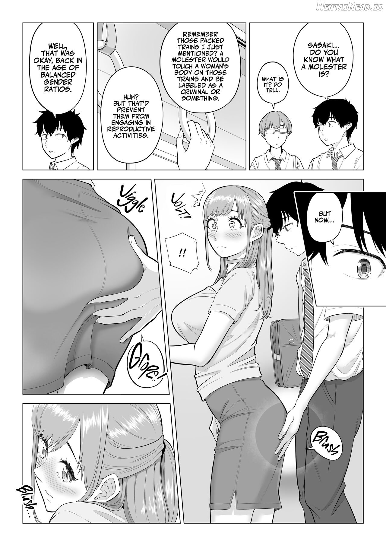 Dansei ga Kyokutan ni Sukunai Kono Sekai de wa, Seishi wa Kichou na Shigen desu. Chapter 1 - page 11