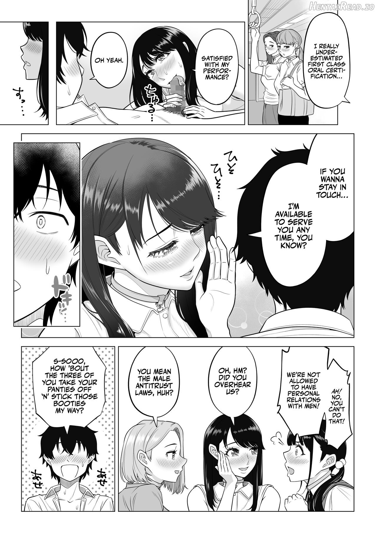 Dansei ga Kyokutan ni Sukunai Kono Sekai de wa, Seishi wa Kichou na Shigen desu. Chapter 1 - page 32