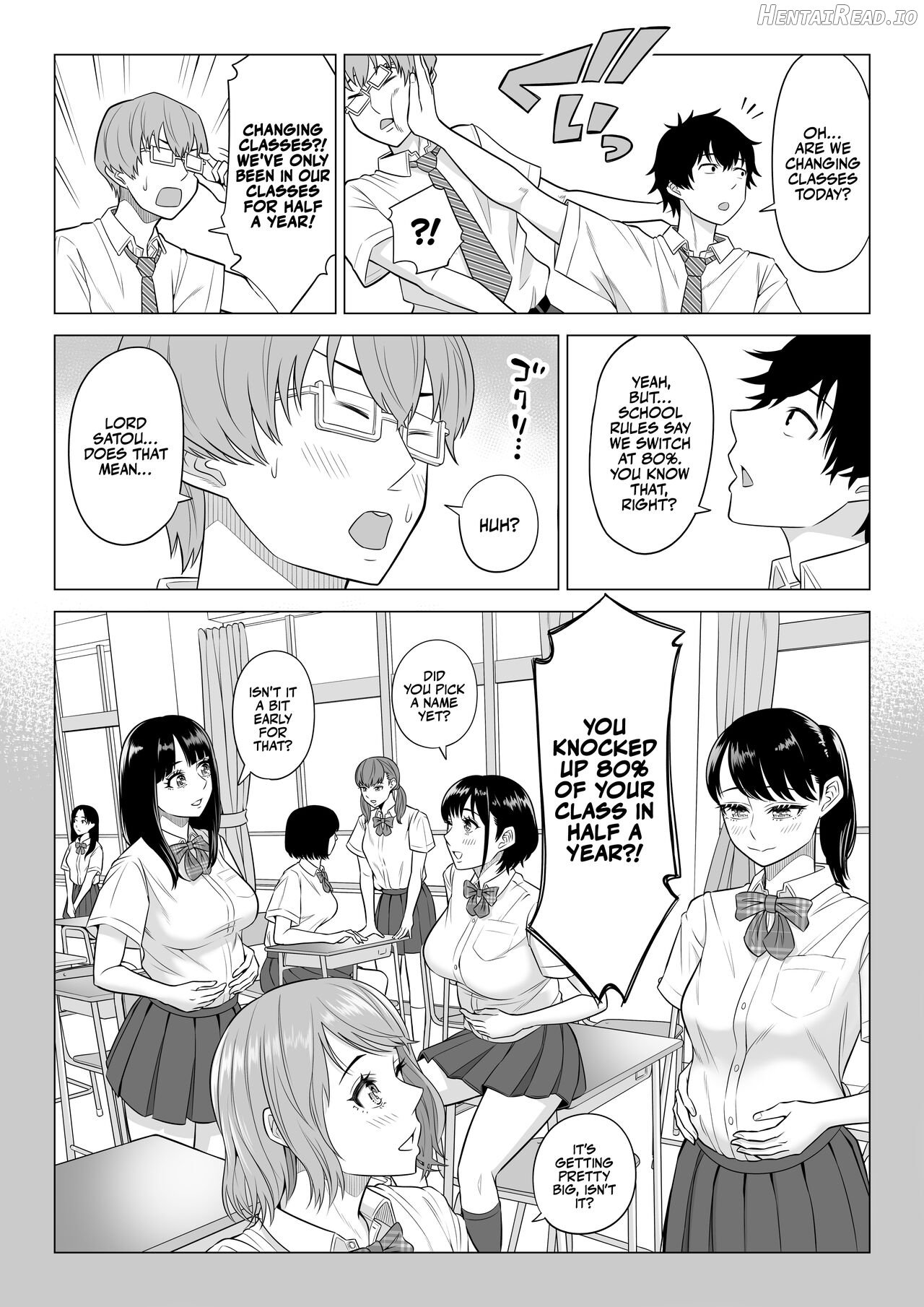 Dansei ga Kyokutan ni Sukunai Kono Sekai de wa, Seishi wa Kichou na Shigen desu. Chapter 1 - page 74