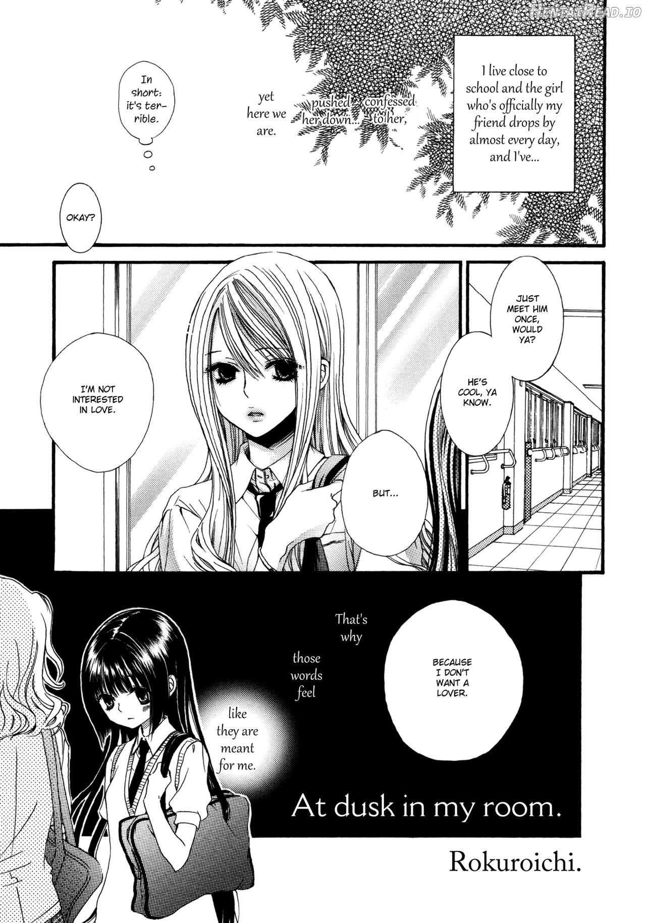 Yuugata, Heya no Naka Chapter 1 - page 1