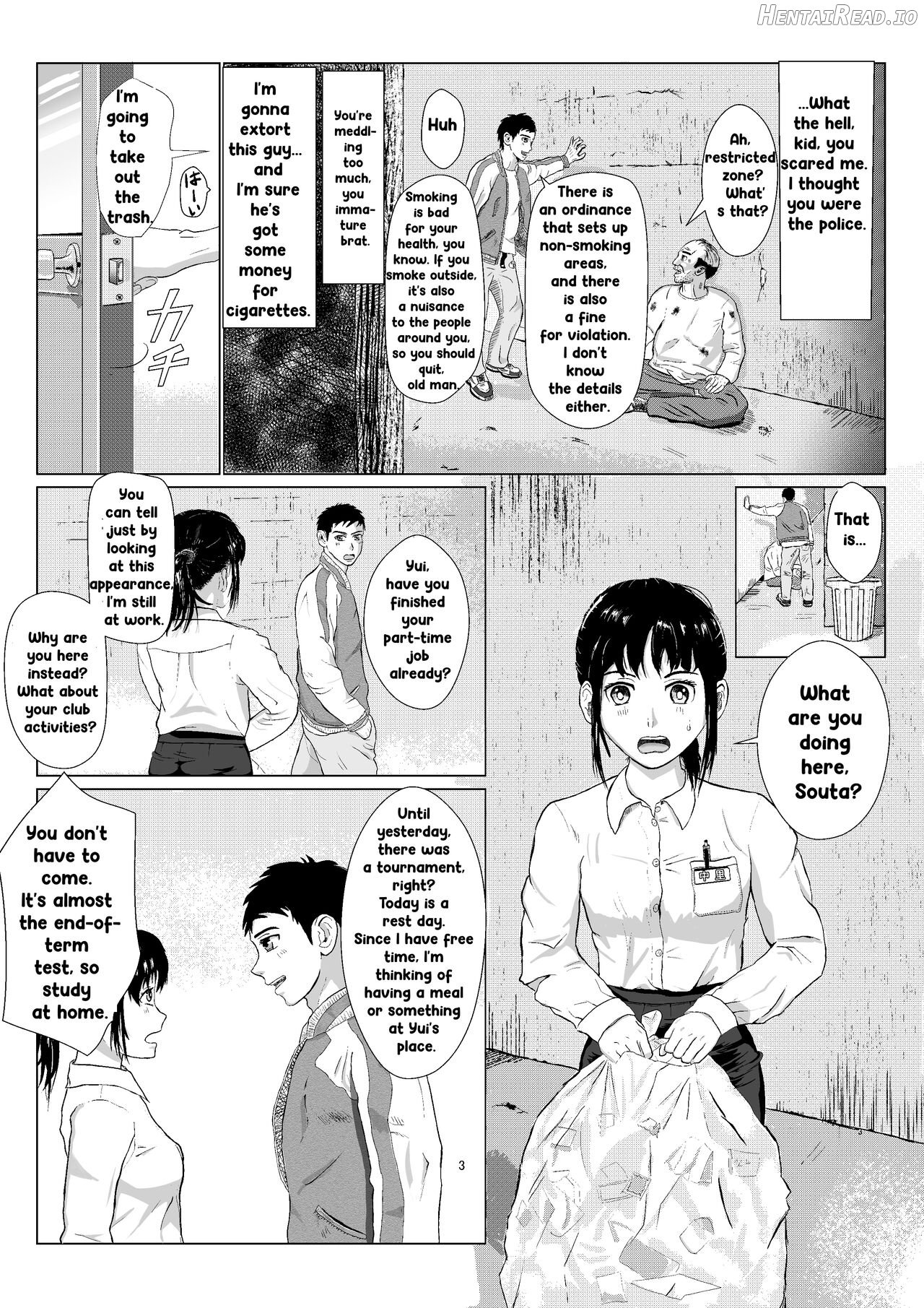 Ranbou Oji-san Chapter 1 - page 4