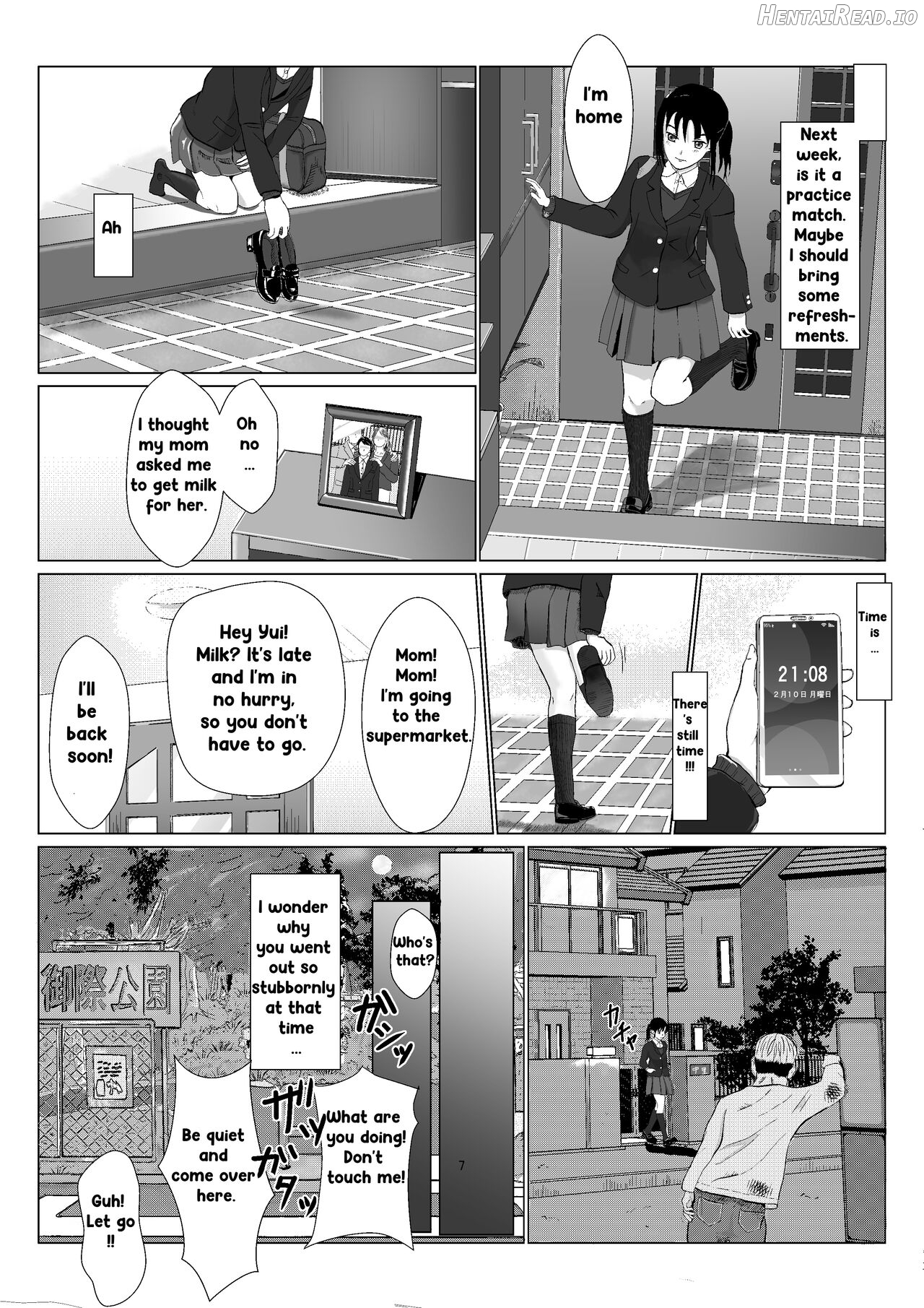 Ranbou Oji-san Chapter 1 - page 8