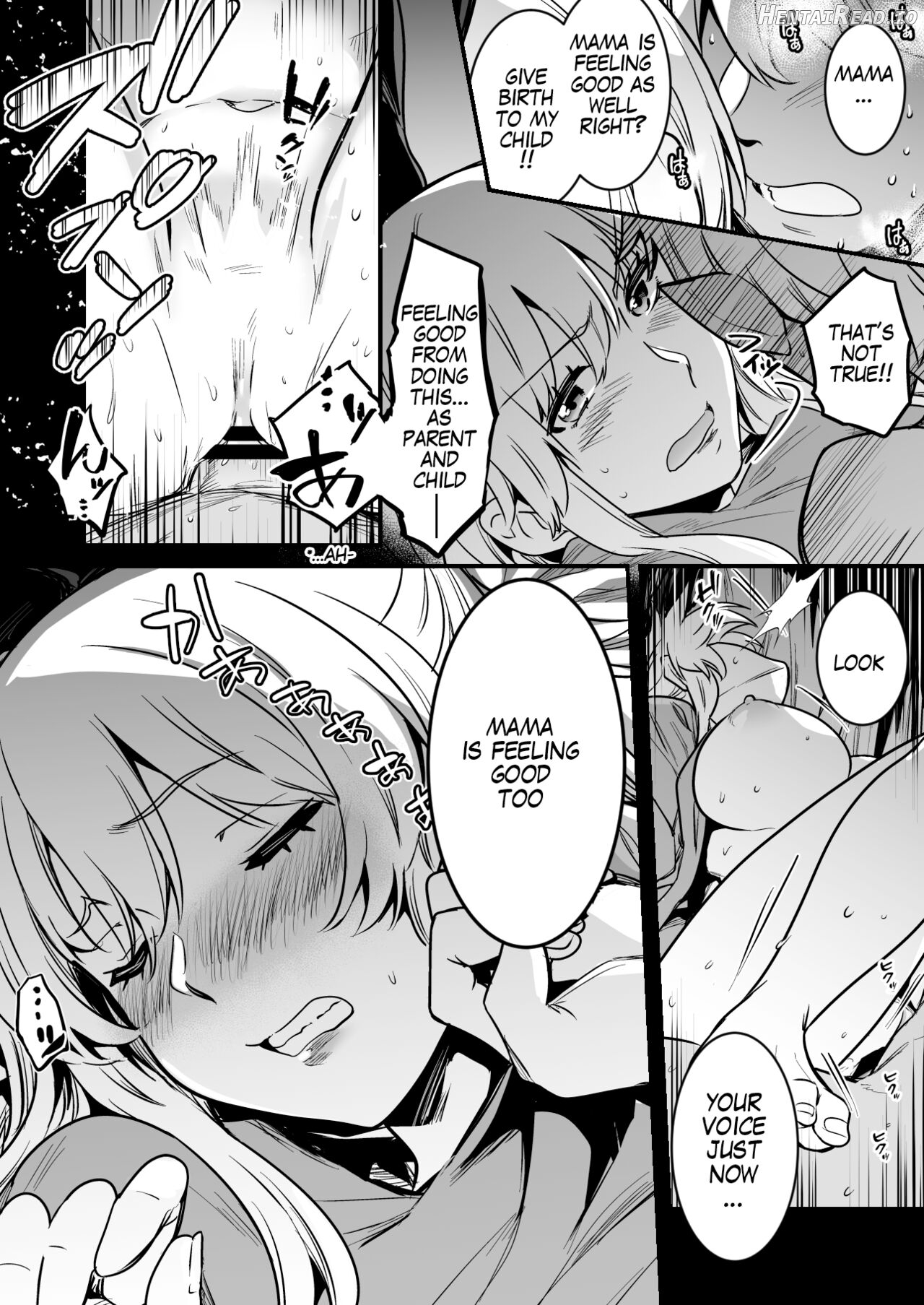 Haramase no Hihou ni Yotte Umareta Kodomo ni Neteiru Aida ni Osoware, Sarani Ninshinsaserareteshimau Boukensha-chan Chapter 1 - page 5