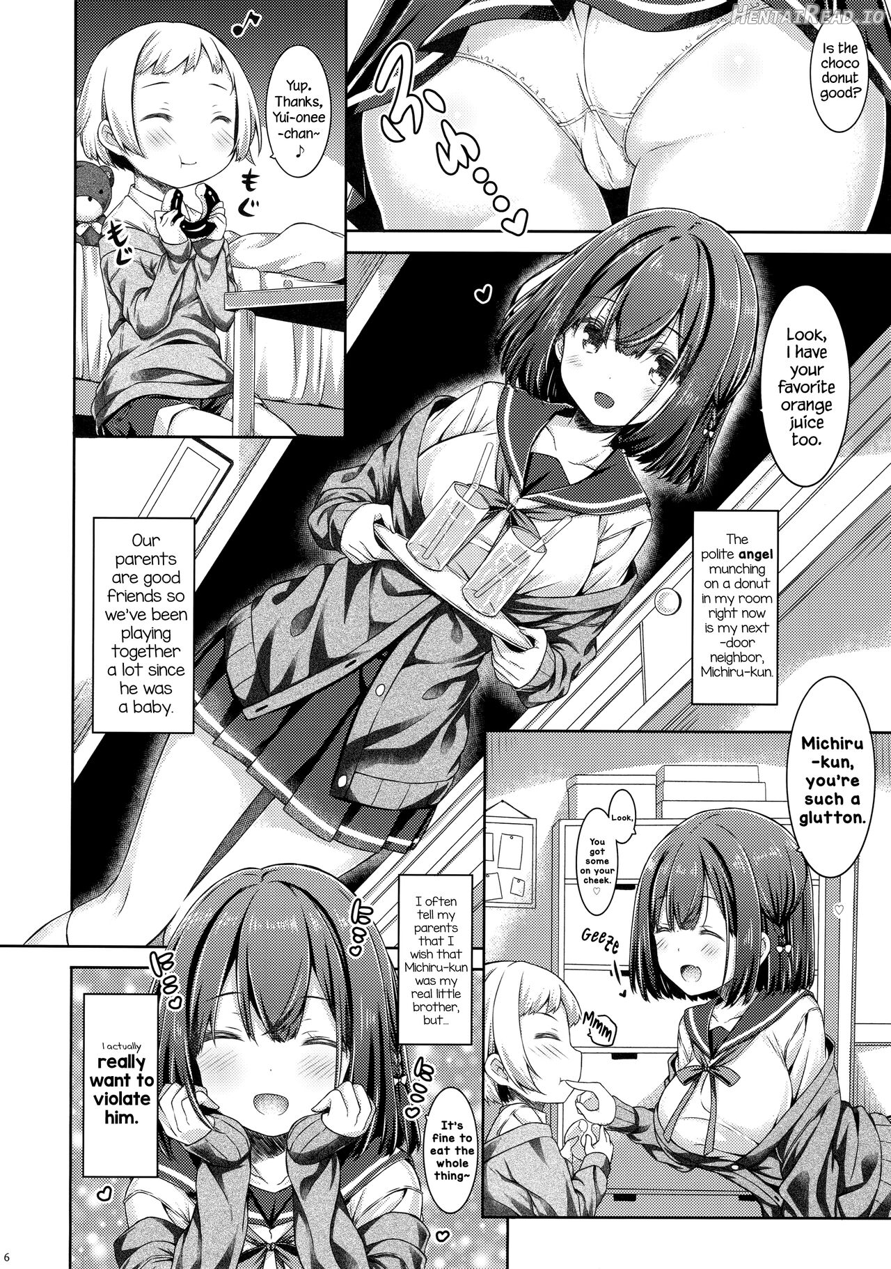 Otonari no Otokonoko ga Kawaisugite Gaman Dekinai node Ecchi na Itazura Shichaimasu. Chapter 1 - page 4