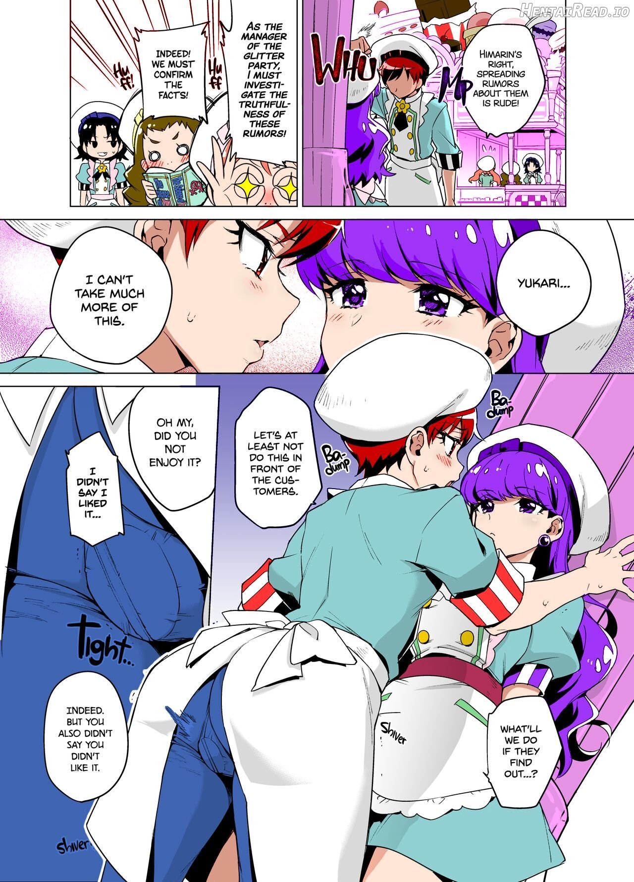 Femme Tachi Boy Neko a la Mode - Colorized Chapter 1 - page 2