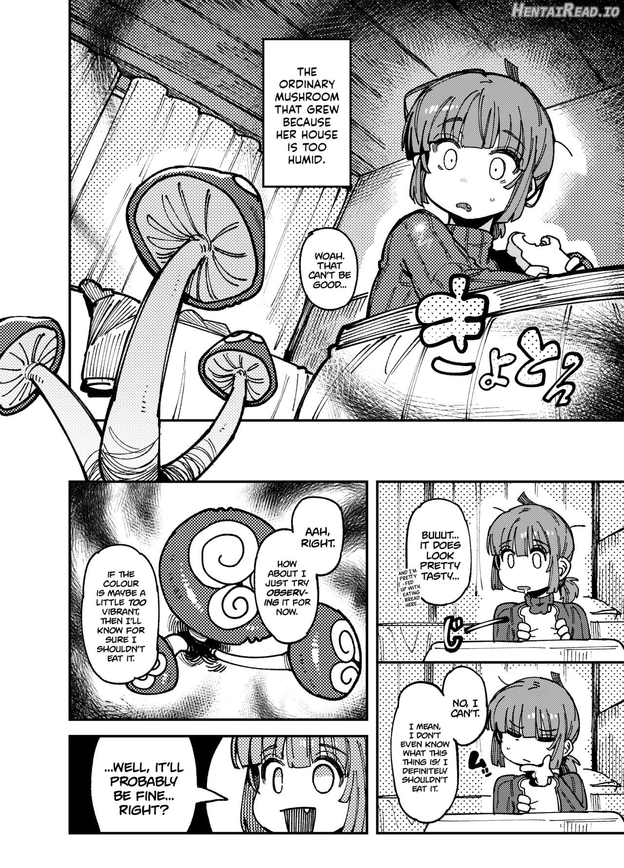 Ie ga Shike Sugite Haete Kita Genkaku Yuuhatsu Kinoko wo Gosyoku Shite Hatsujyou Shita Ato no Are ya Kore Chapter 1 - page 3