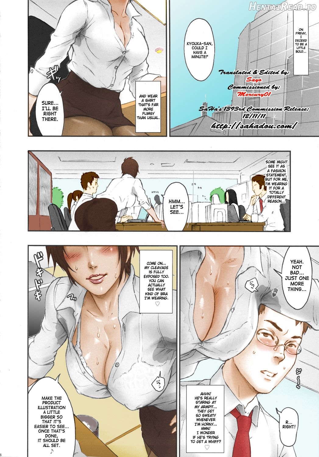 NIPPON FUTA OL - Colorized Chapter 1 - page 4