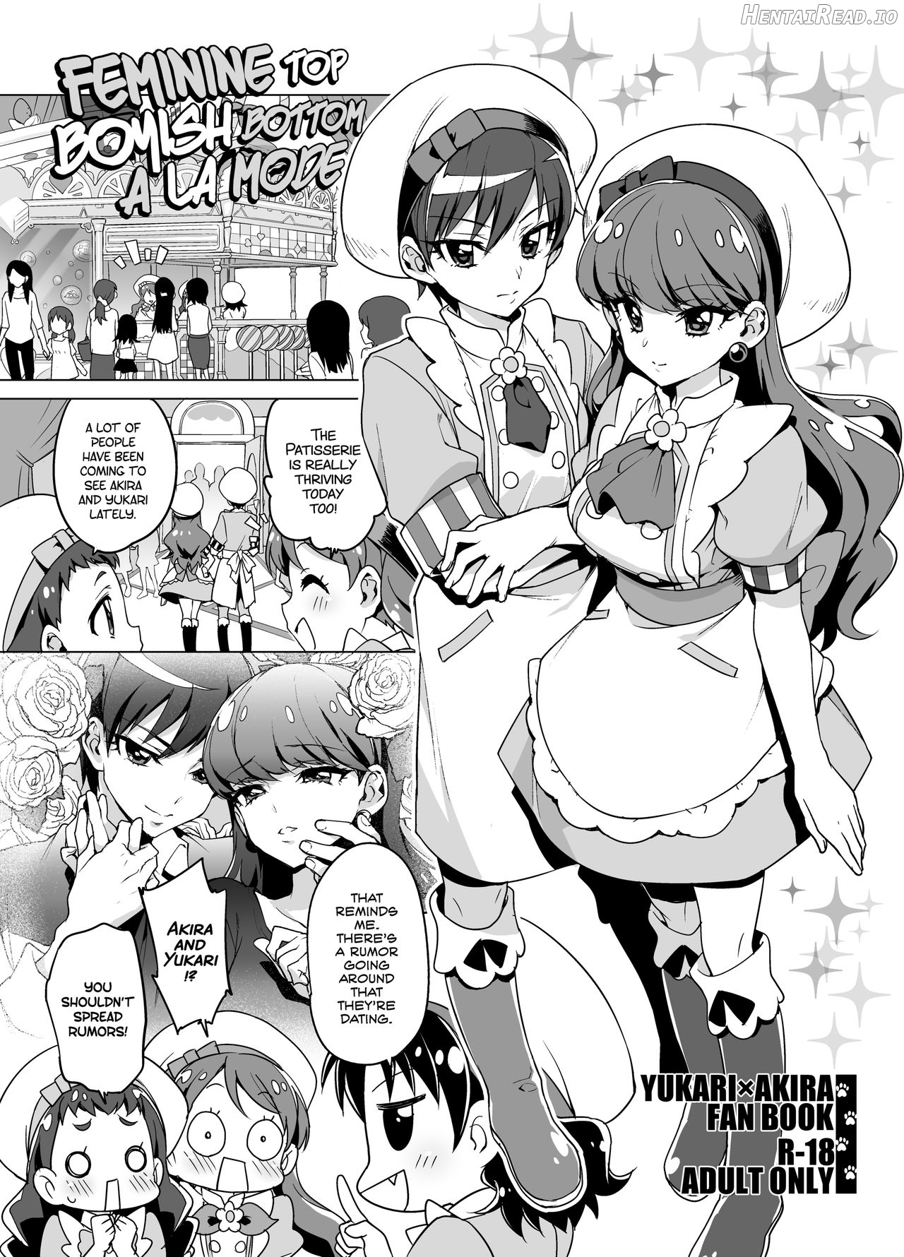 Femme Tachi Boy Neko a la Mode - Decensored Chapter 1 - page 1