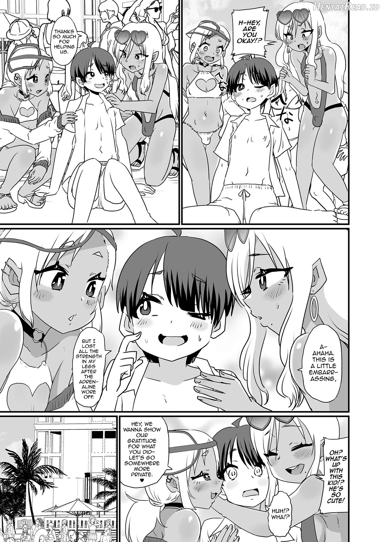 Otokonoko Gal no Abunai Natsuyasumi Chapter 1 - page 3