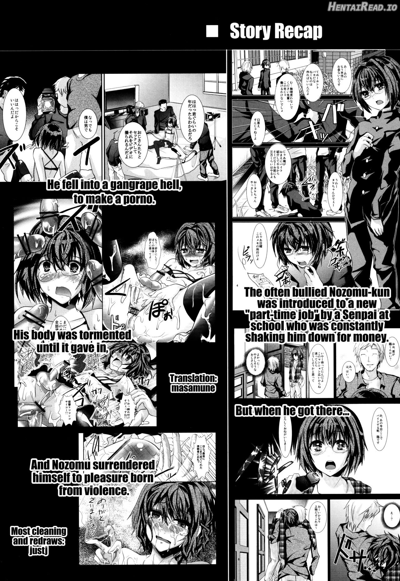 Rinkan FUCK!! Josou Shounen Monzetsu Rape!! Chapter 3 - page 2