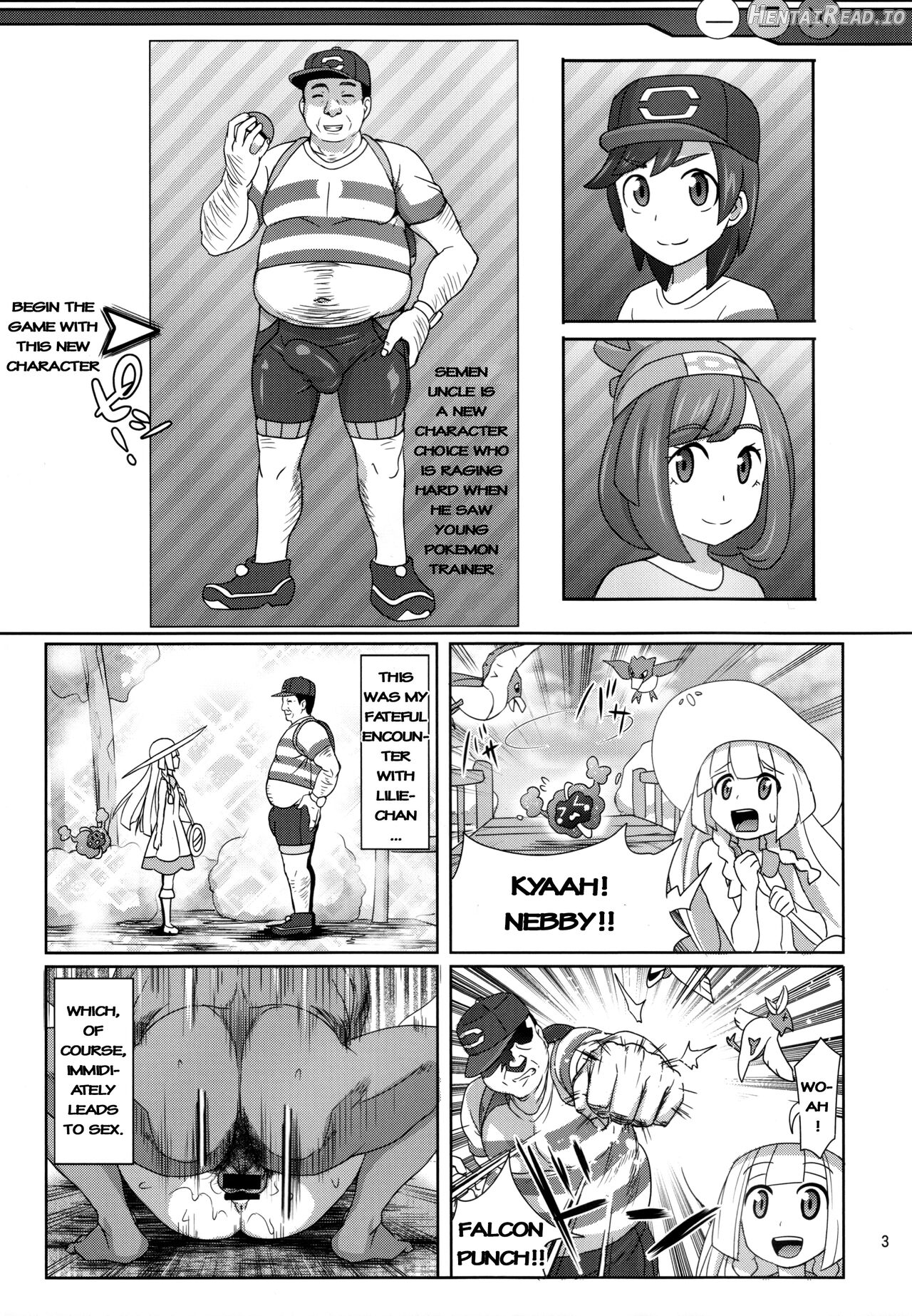 Sun Moon o Tanezuke Ojisan de New Game! Chapter 1 - page 2