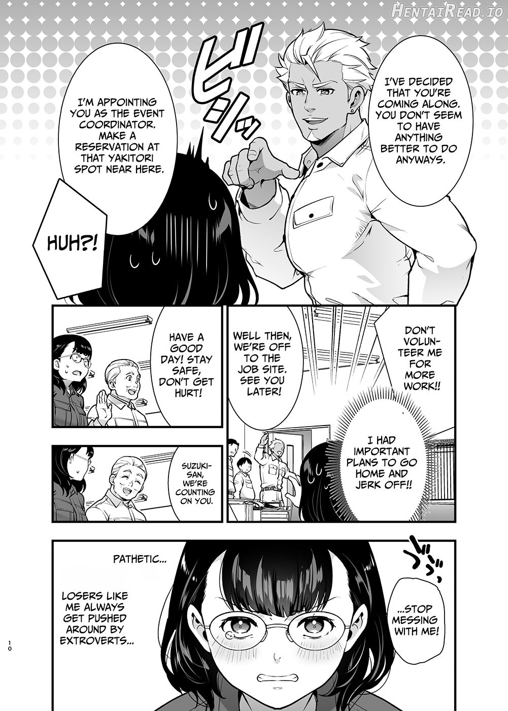 Seiyoku o Moteamasu Jimi de Nekura na Watashi ga Gatenkei Joushi ni Taberareru 3-kakan Chapter 1 - page 7