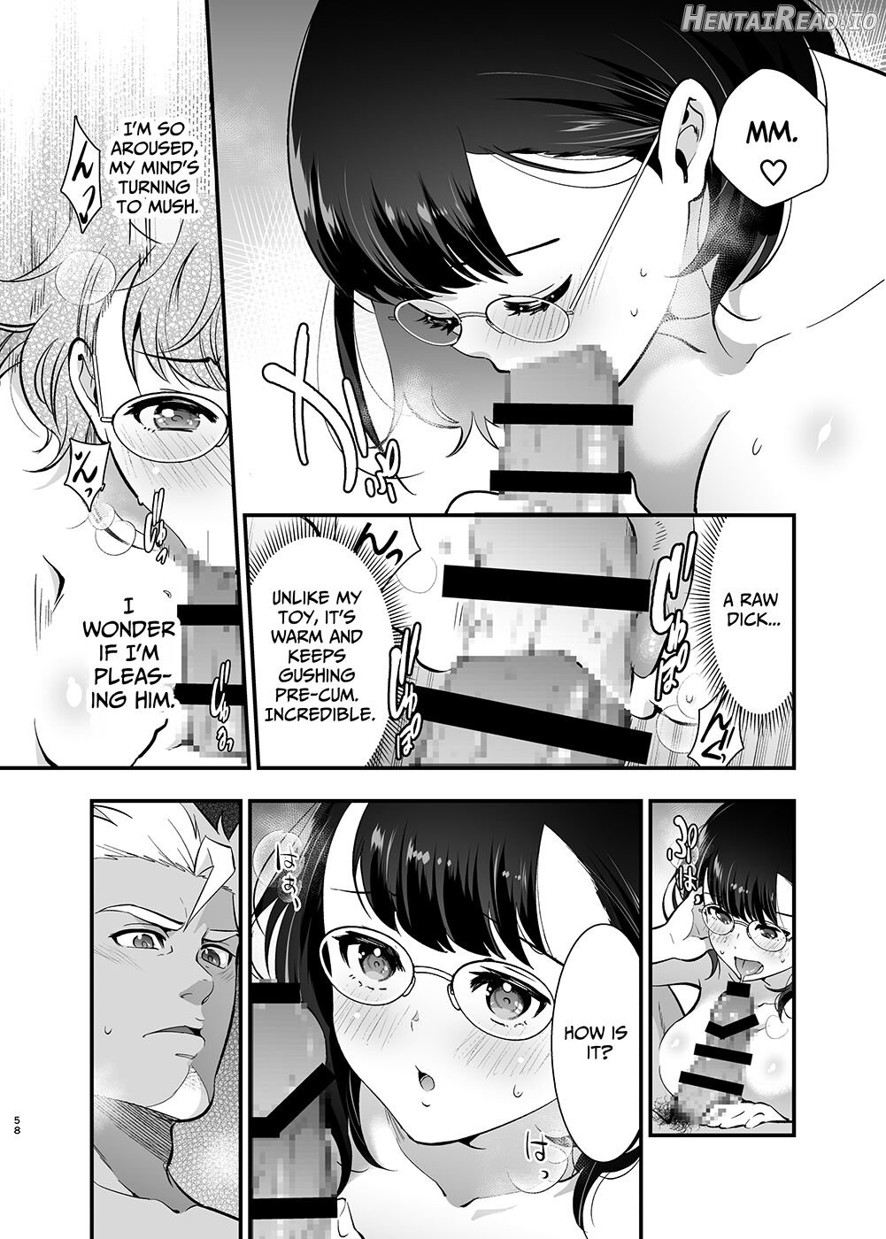 Seiyoku o Moteamasu Jimi de Nekura na Watashi ga Gatenkei Joushi ni Taberareru 3-kakan Chapter 1 - page 55