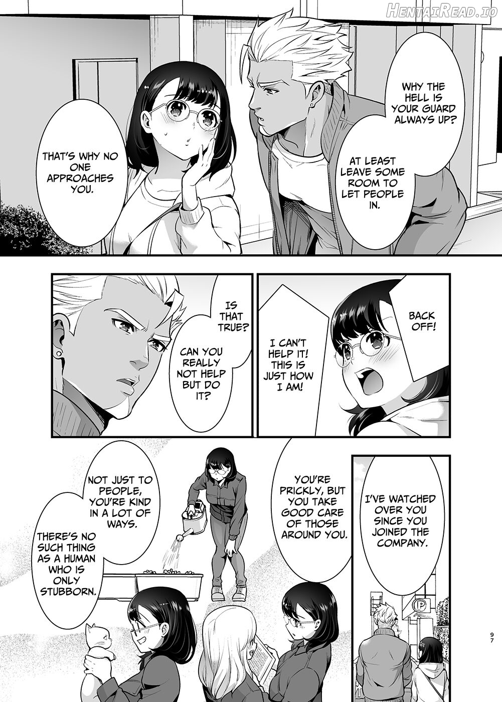 Seiyoku o Moteamasu Jimi de Nekura na Watashi ga Gatenkei Joushi ni Taberareru 3-kakan Chapter 1 - page 94