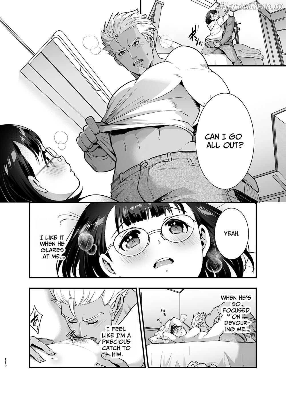 Seiyoku o Moteamasu Jimi de Nekura na Watashi ga Gatenkei Joushi ni Taberareru 3-kakan Chapter 1 - page 109