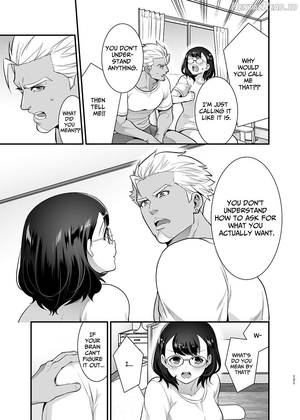 Seiyoku o Moteamasu Jimi de Nekura na Watashi ga Gatenkei Joushi ni Taberareru 3-kakan Chapter 1 - page 118