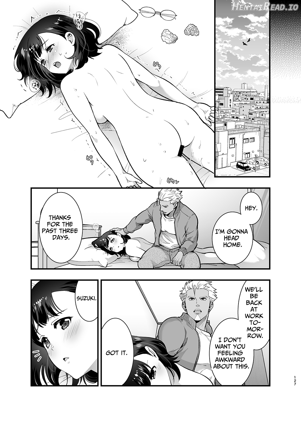 Seiyoku o Moteamasu Jimi de Nekura na Watashi ga Gatenkei Joushi ni Taberareru 3-kakan Chapter 1 - page 124