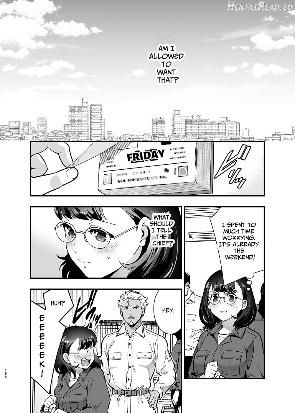 Seiyoku o Moteamasu Jimi de Nekura na Watashi ga Gatenkei Joushi ni Taberareru 3-kakan Chapter 1 - page 131