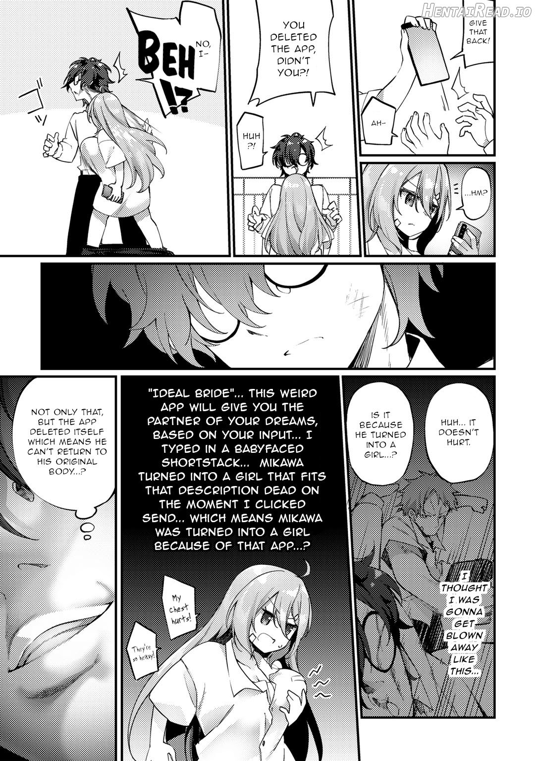 TS Yankee-kun to Megane-kun Chapter 1 - page 5