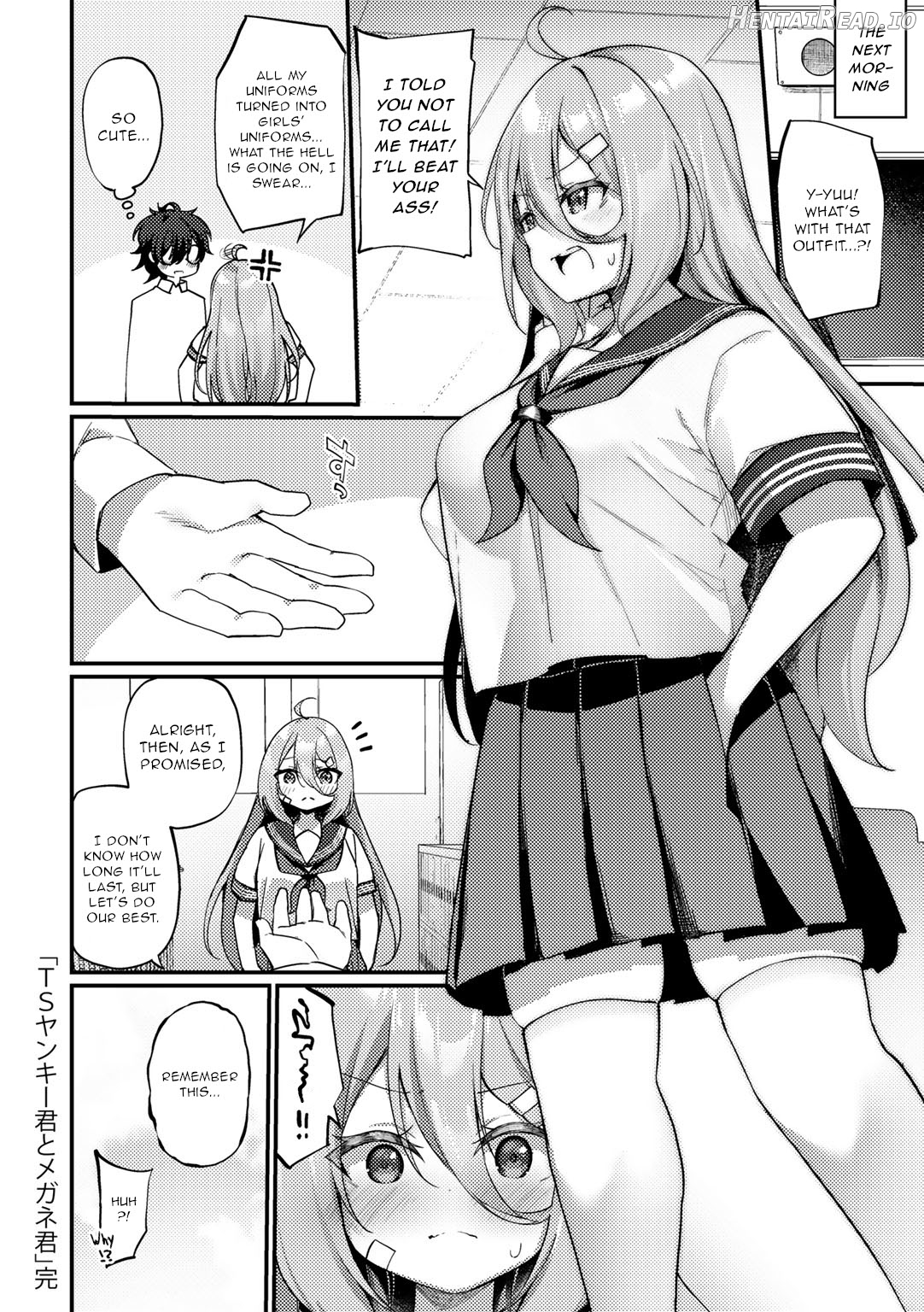 TS Yankee-kun to Megane-kun Chapter 1 - page 22