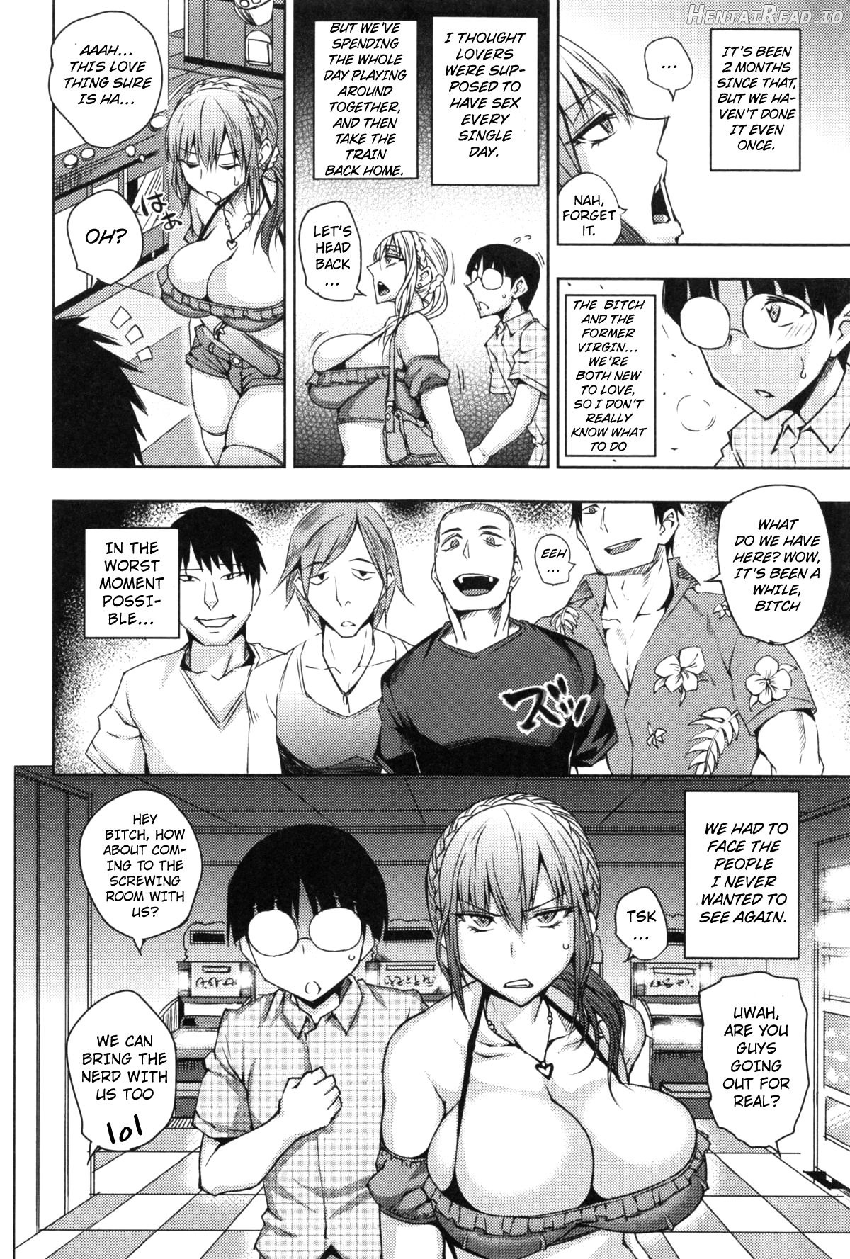 Junjou Bitch to Doutei Megane Chapter 1 - page 22