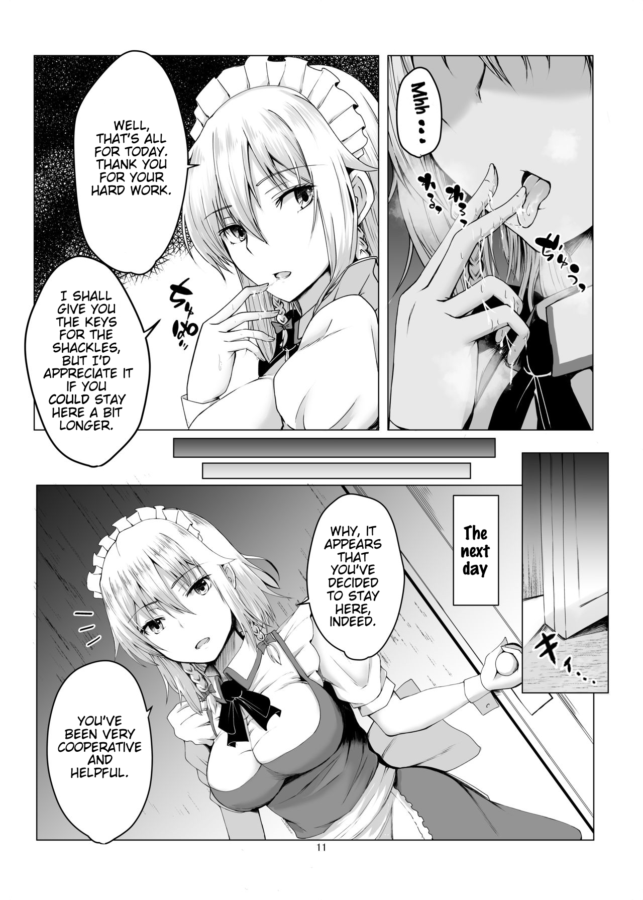 Sakuya-san ni Tantan to Sakusei Sareru Manga Chapter 1 - page 10