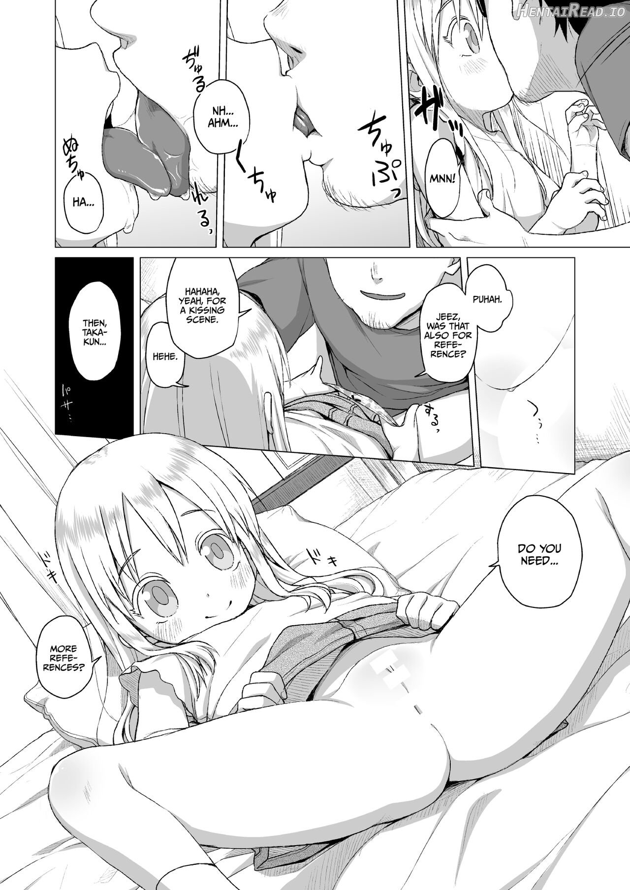 Uchi no Tonari no Shougakusei wa Kinpatsu Hekigan Ecchi Suki Chapter 1 - page 9