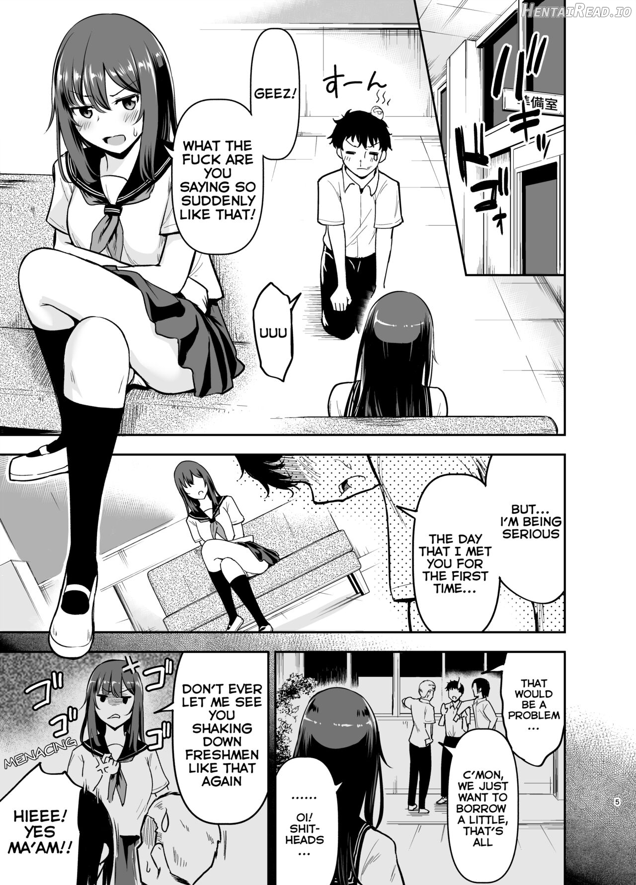 Orekko Senpai to HaramaSEX Chapter 1 - page 4