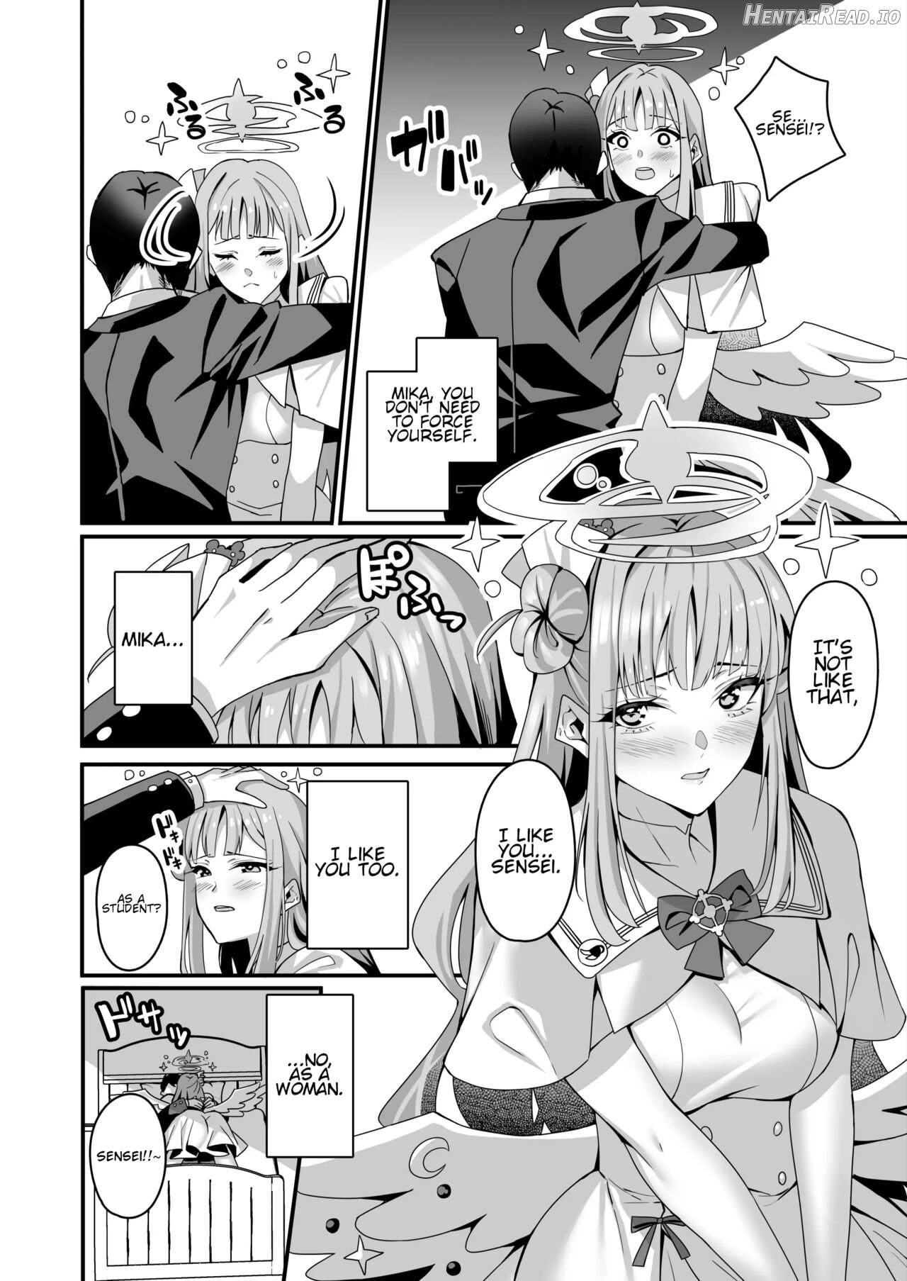 Mika to Happy Love Love Sex Shite Haramaseru Hon - A book about happy loving sex with Mika and impregnation. Chapter 1 - page 5