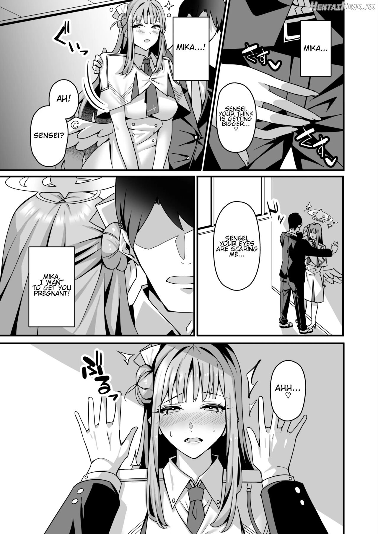 Mika to Happy Love Love Sex Shite Haramaseru Hon - A book about happy loving sex with Mika and impregnation. Chapter 1 - page 16