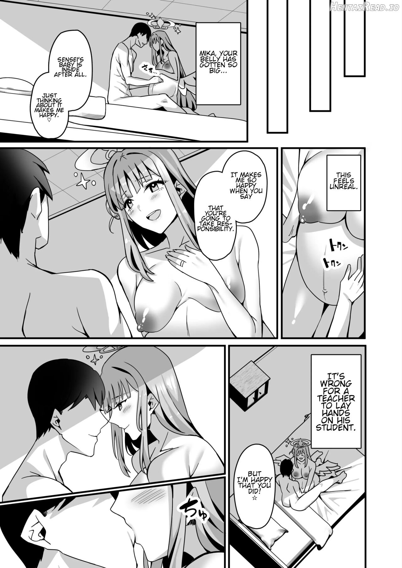 Mika to Happy Love Love Sex Shite Haramaseru Hon - A book about happy loving sex with Mika and impregnation. Chapter 1 - page 26