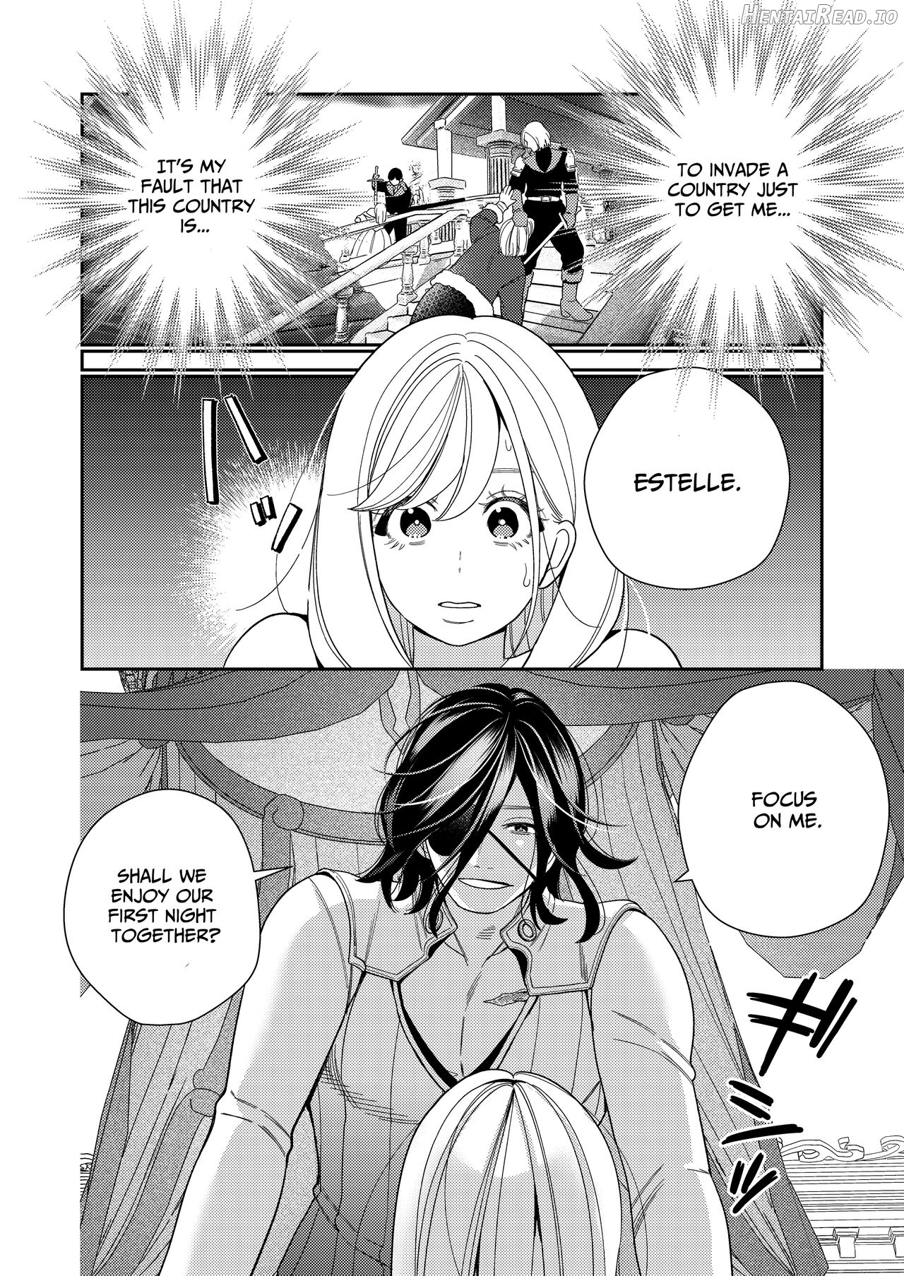 Seijo wa Tekikoku no Ou ni Otosareru Chapter 1 - page 13