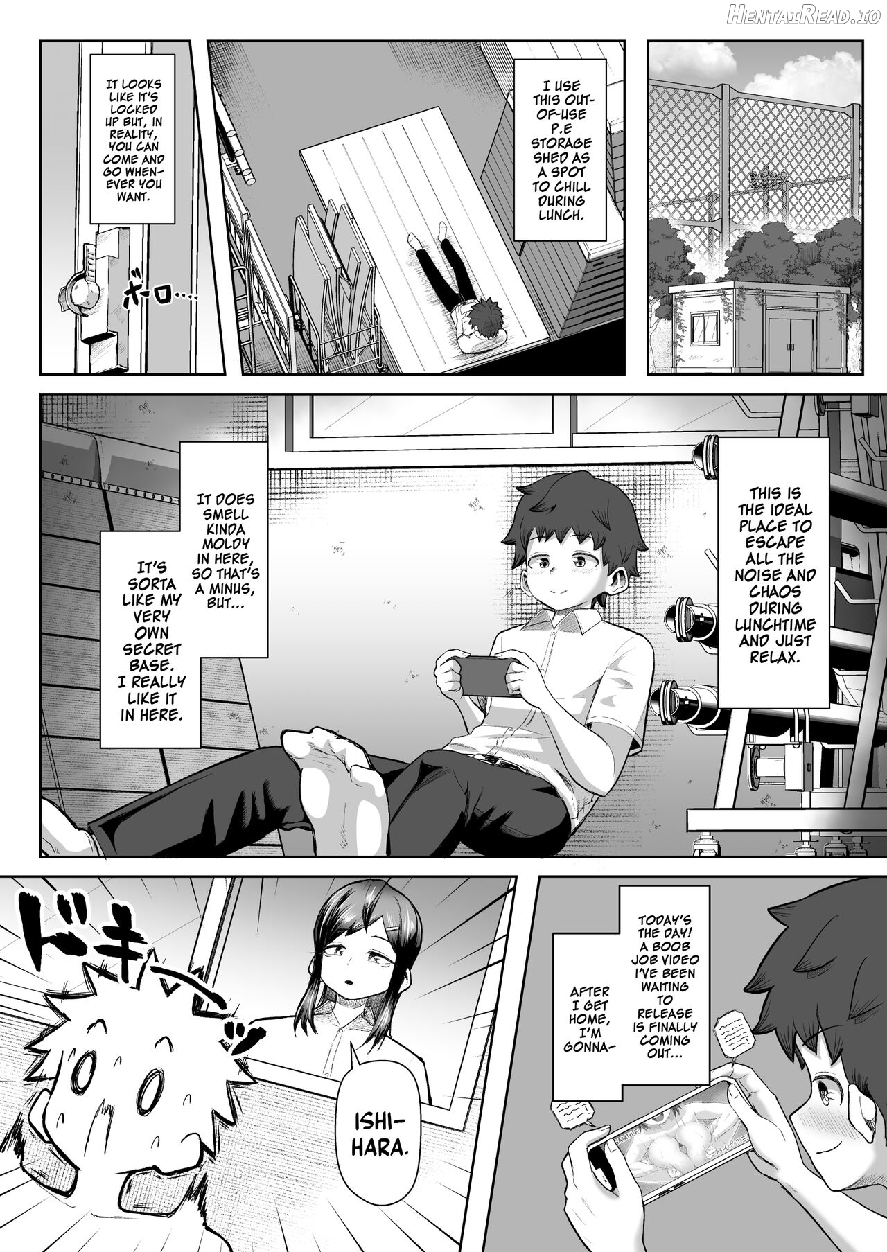 Naze ka Paizuri Shite Kureru Classmate Chapter 1 - page 3