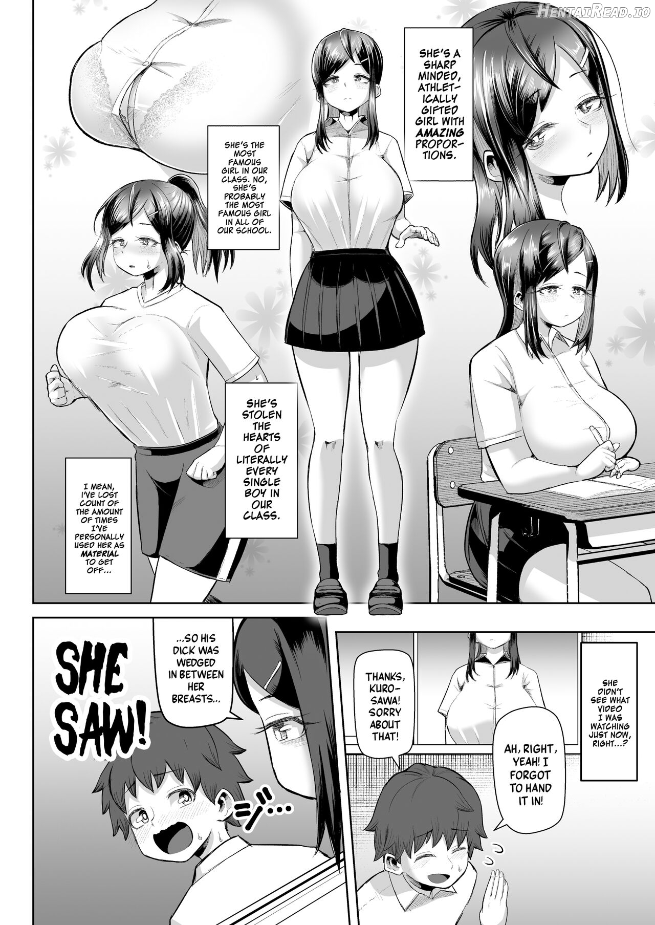 Naze ka Paizuri Shite Kureru Classmate Chapter 1 - page 5