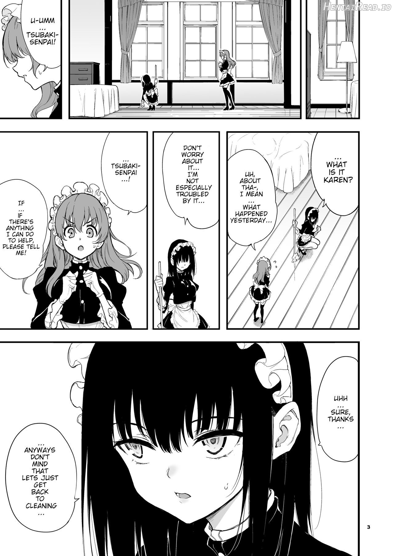 Maid Kyouiku. 4 -Botsuraku Kizoku Rurikawa Tsubaki- Chapter 1 - page 2