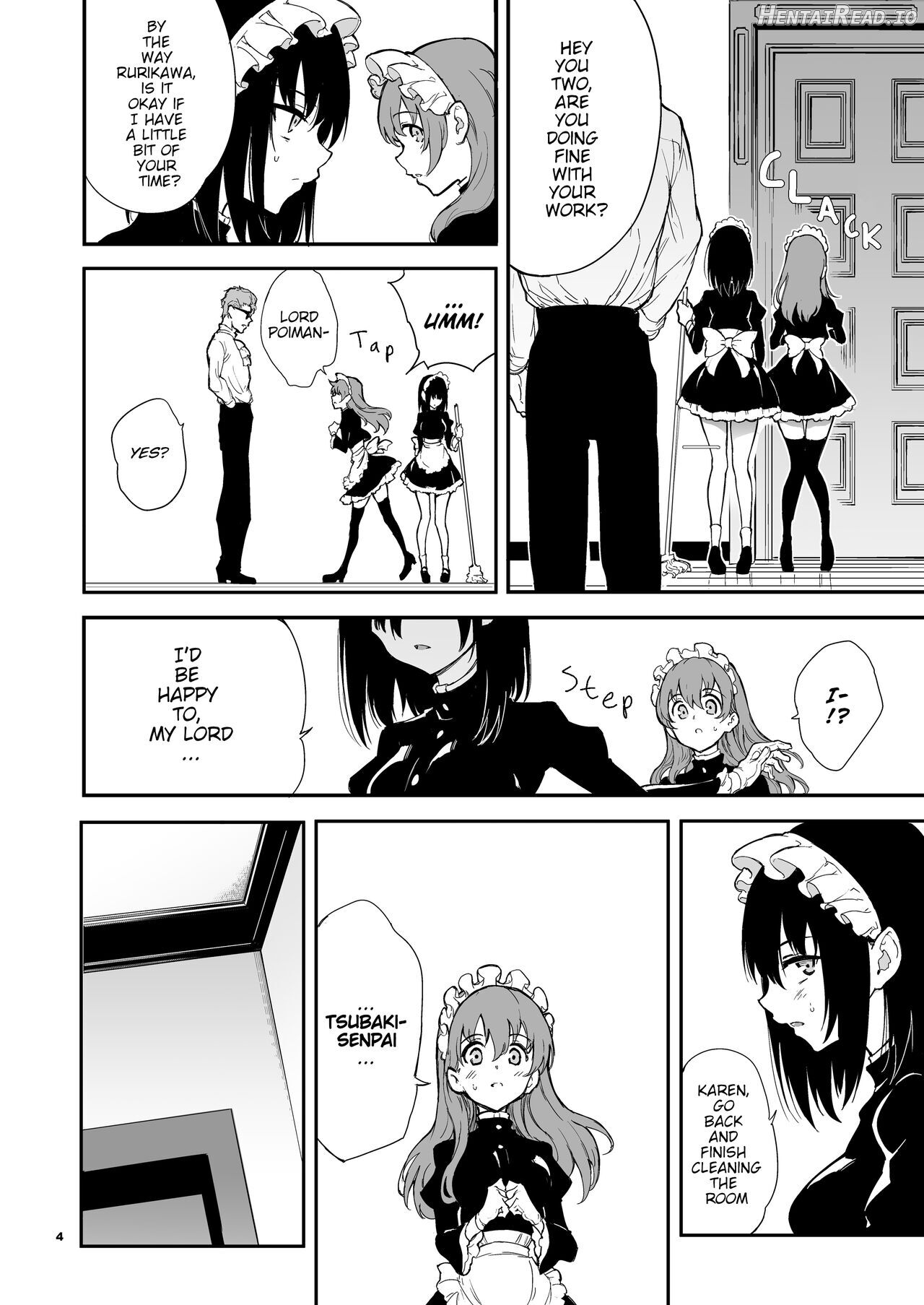 Maid Kyouiku. 4 -Botsuraku Kizoku Rurikawa Tsubaki- Chapter 1 - page 3