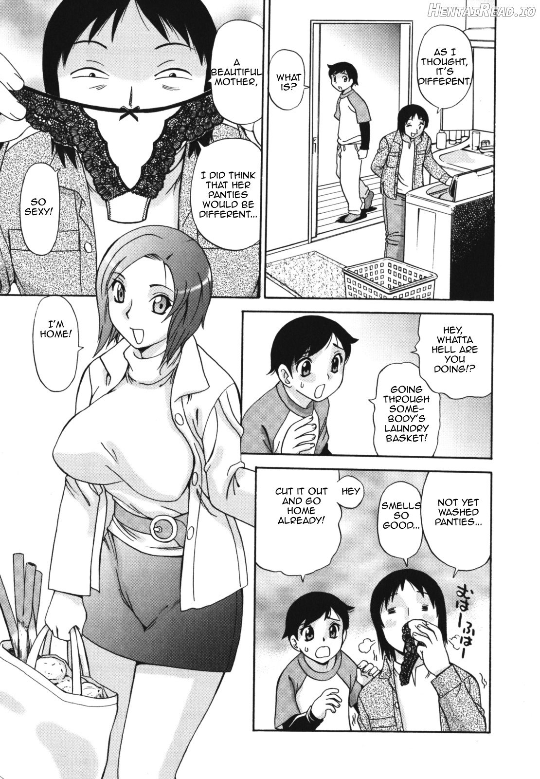 Tetsudau Mama - Decensored Chapter 1 - page 1