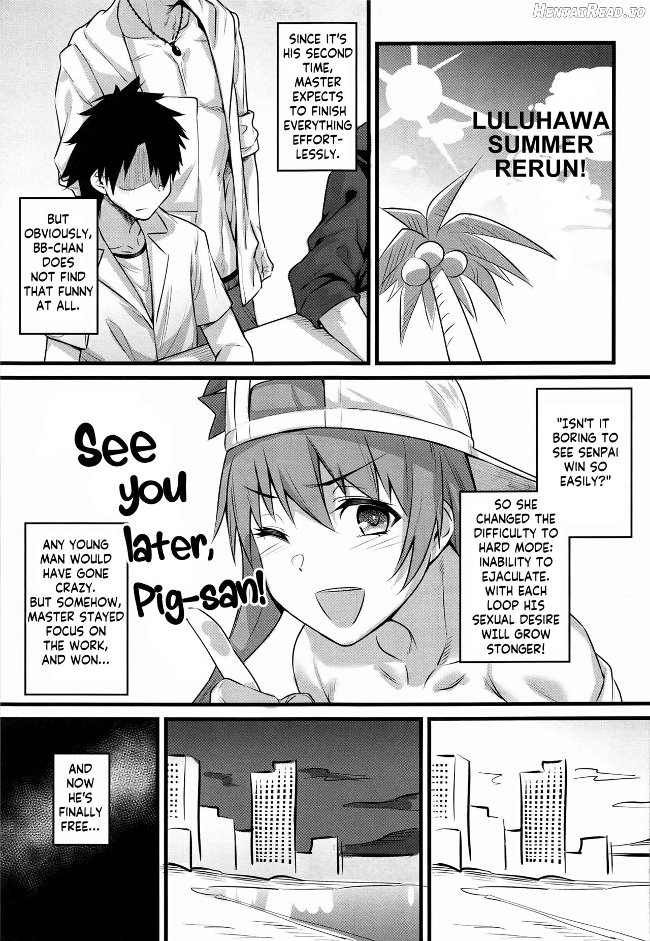 Serva Fes no Genkou Sagyou de Tamatta Master o Musashi-chan to Okkii ga Nuite Kureru Hon. Chapter 1 - page 3