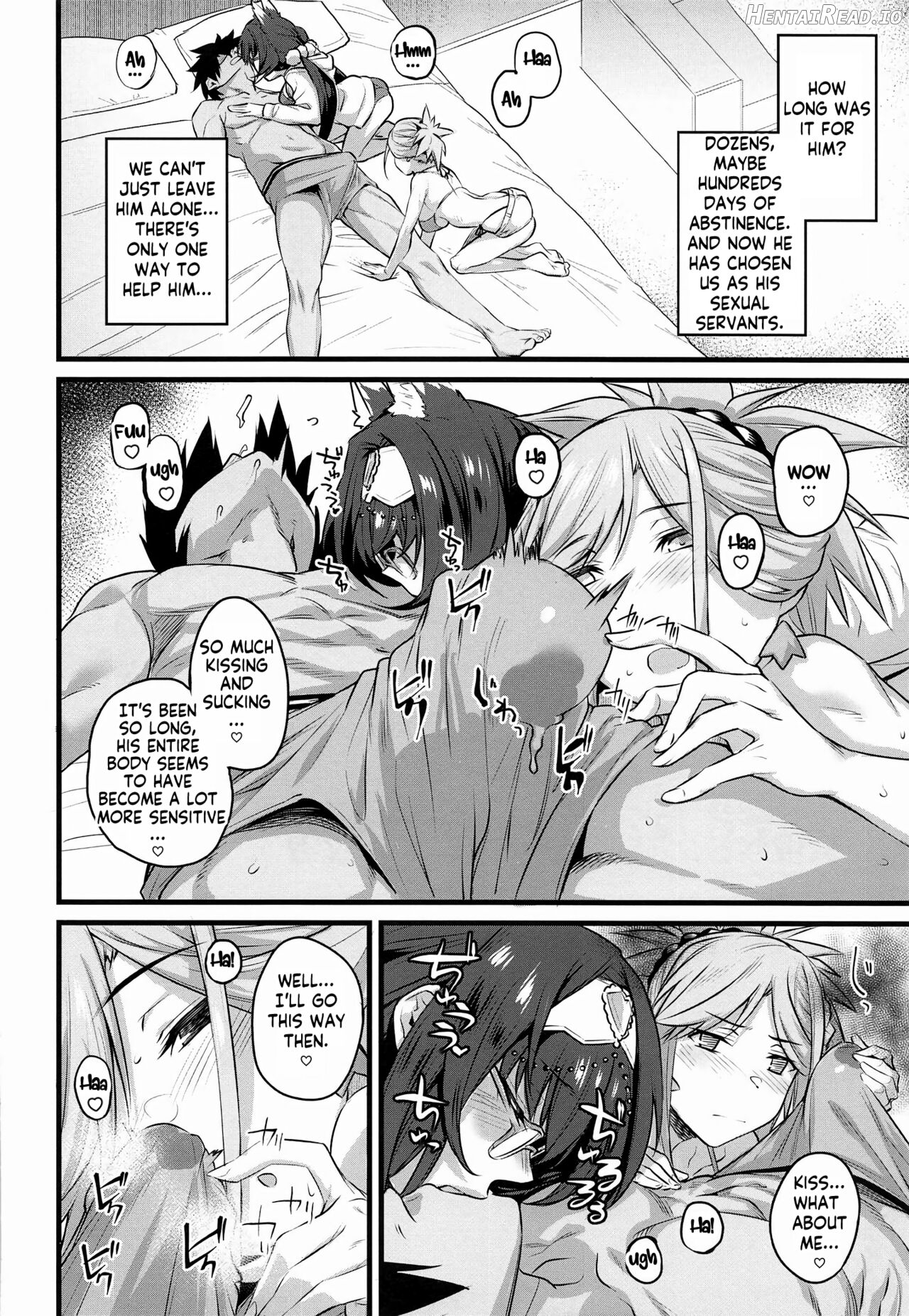 Serva Fes no Genkou Sagyou de Tamatta Master o Musashi-chan to Okkii ga Nuite Kureru Hon. Chapter 1 - page 6