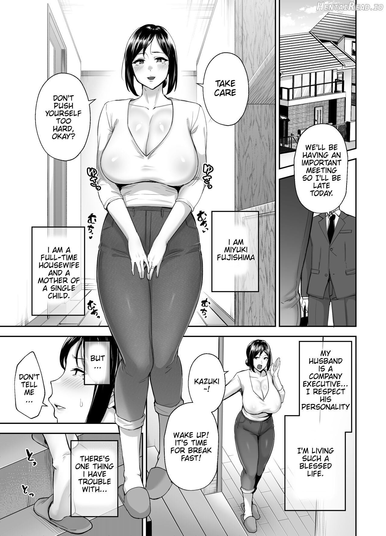 The Closest And Most Erotic Woman To Me Is My Big Breasted Mama Miyuki ~I'm A Mother But I'm Having Trouble Masturbating My Stupid Son~ Chapter 1 - page 2